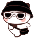 Emoji whitebearcool