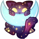 Emoji anima_blackcat