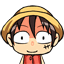 Emoji 64109luffy1