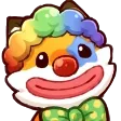 Emoji clown