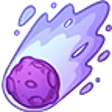 Emoji purplecometa