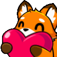Emoji fox_love
