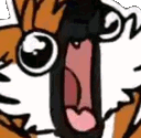 Emoji fox_scream