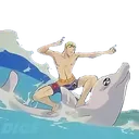 Emoji dauphin