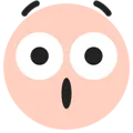 Emoji surprised