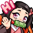 Emoji nezuko_Hi