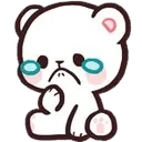 Emoji Heya_whitebearcry