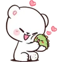 Emoji Heya_whitebear