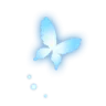 Emoji Heya_bluebetterfly
