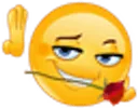 Emoji rose