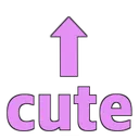 Emoji Pigalle_txtflecheCute2