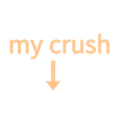Emoji Pigalle_txtflecheMyCrush