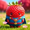 Emoji fraise