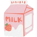 Emoji strawberrymilk