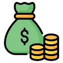 Emoji moneybagandcoins