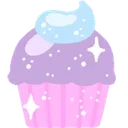 Emoji cafetSparklyCupcake