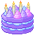 Emoji purplespacecake