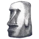 Emoji Moai