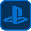 Emoji PlayStationBleu