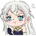Emoji girl_hmm