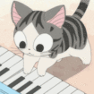 Emoji catpiano