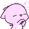 Emoji purple_Kissing