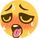 Emoji hornysweat