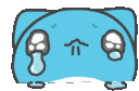 Emoji bluecry
