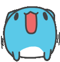 Emoji bluehuhuh