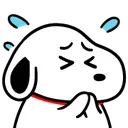 Emoji snoopy_stress
