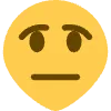 Emoji serious