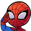 Emoji SpidermanSalute