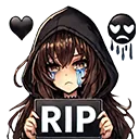 Emoji rip