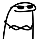 Emoji 8647florkglasses