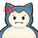 Emoji 71806snorlaxangry