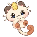 Emoji 73089meowthcute