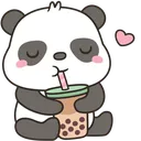 Emoji 85912pandadrink