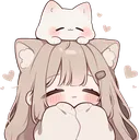 Emoji 96079cutecatgirl