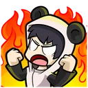 Emoji 5785pandaboyangry