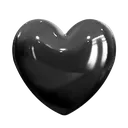 Emoji blackheart