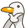 Emoji think_goose