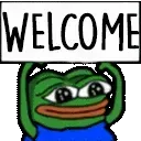 Emoji welcomepepe