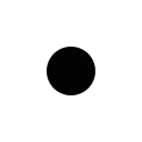 Emoji aablacksmalldot