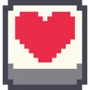 Emoji tama_pixel_heart_red