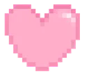 Emoji 1463_cute_pixel_heart