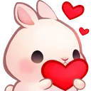 Emoji bunny6320x320