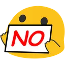 Emoji blob_no