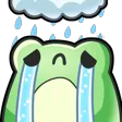 Emoji frogsadday
