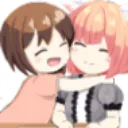 Emoji calin