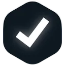 Emoji verified_hexagon